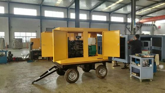 200KW 250KVA Mobile Industrial Generators , Lightweight Silent Genset For Home