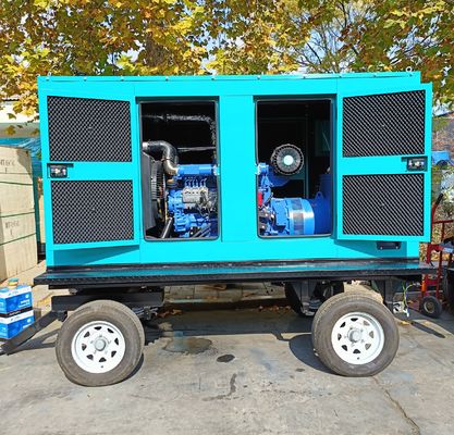 200KW 250KVA Mobile Industrial Generators , Lightweight Silent Genset For Home
